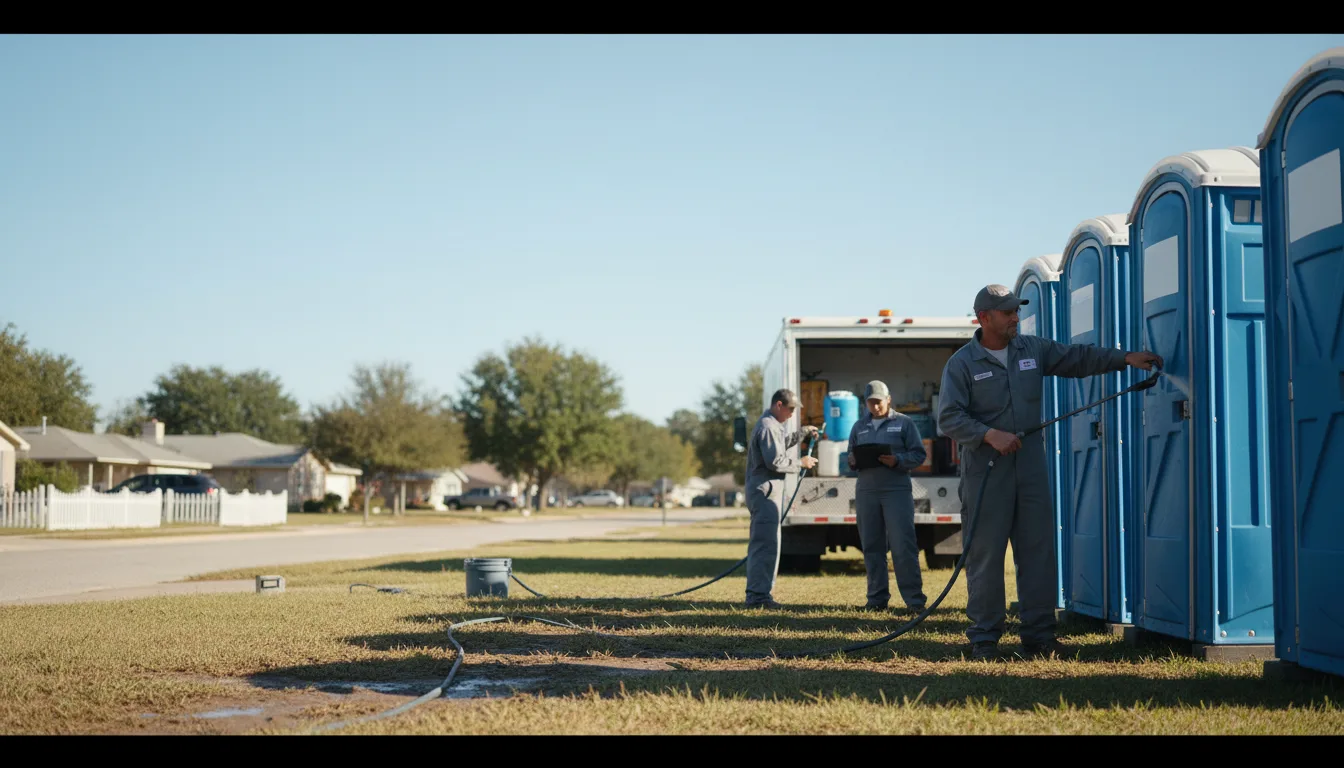 Long-Term Portable Toilet Rental in Arrowsmith, IL near me